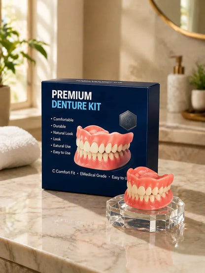 🌎Ends Today: 80% OFF!⏰KLENIMORE™ Custom-Fit Smile Support Kit — Strong Suction Feel & Natural-Looking Fit