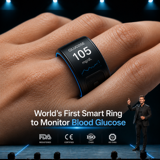 🎉 83% OFF Launch Offer🔥AuraNova™ G1 Non-Invasive Smart Ring（Mayo Clinic Recommended）